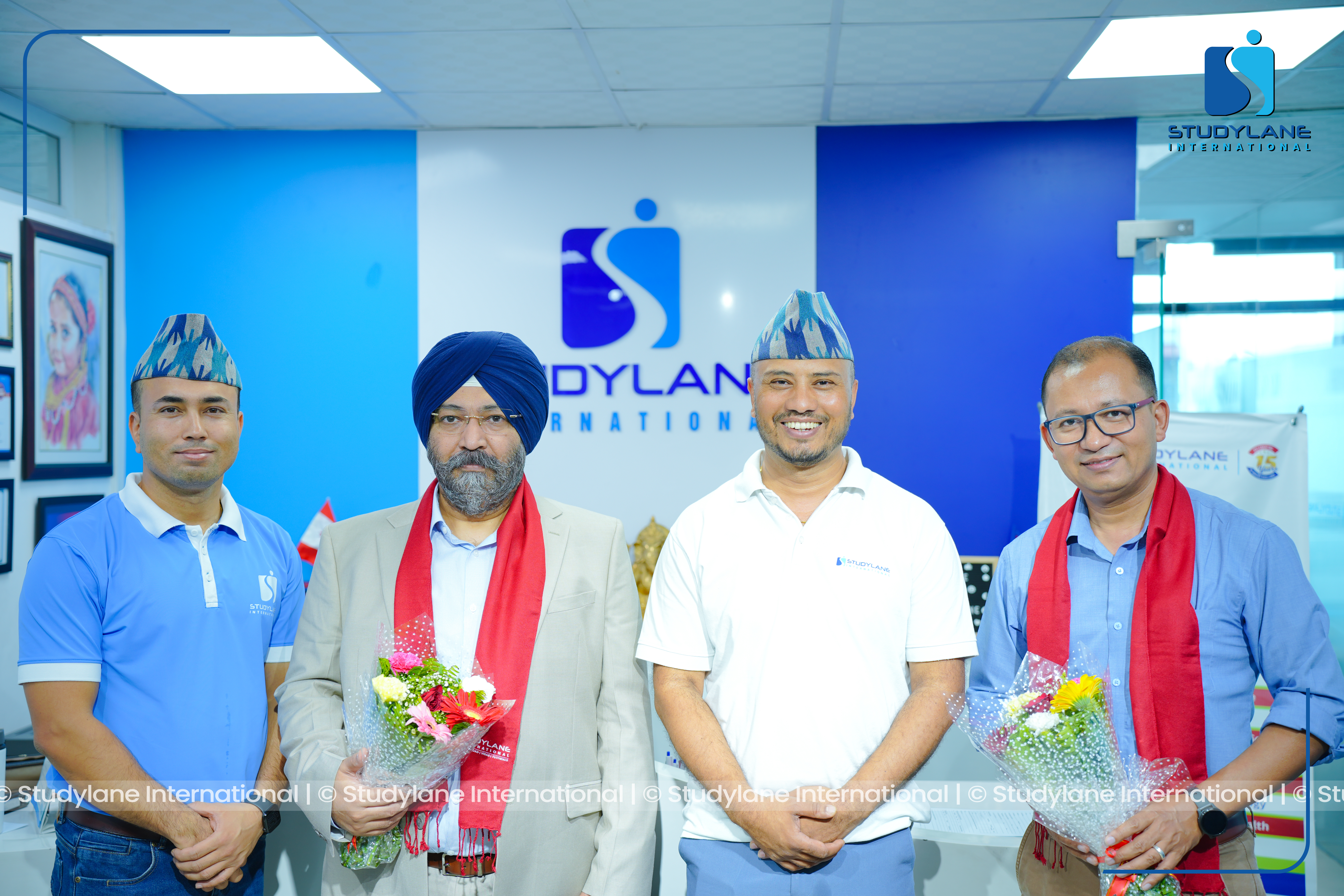 Prof. Rabin Tuladhar and Mr. Gurbir Singh from CQ University Australia Visited StudyLane International Nepal on July 14th, 2025